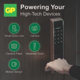 GP Batteries Pro CR123 3V Lithium Batteries 4 Pack