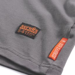 Scruffs Trade Tech Moisture Wicking Work Polo Graphite Large 42" Chest