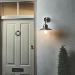 Station Outdoor Circular Hanging Wall Light Stainless Steel