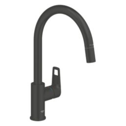 Grohe Start Cumbria 305572430 Single Lever Kitchen Sink Mixer Tap Matt Black