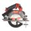 Milwaukee M18 FCSDC165-552C FUEL 165mm 18V 2 x 5.0Ah Li-Ion RedLithium Brushless Cordless Circular Saw