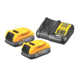 DEWALT DCF840E2T-GB 18V 2 x 1.7Ah Li-Ion PowerStack Brushless Cordless Impact Driver