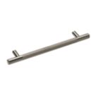 Elite Knobs & Handles Kensington Knurled T Bar Handle Black Nickel 213mm