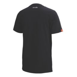 Scruffs Graphic Short Sleeve T-Shirt Black Large 42" Chest