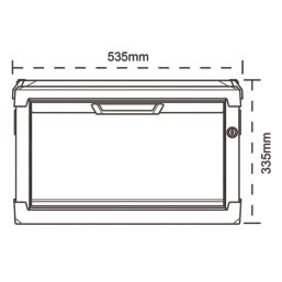 Magnusson Clikstor 1-Drawer Stackable Tool Chest 20½"