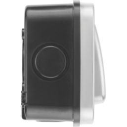 British General  IP66 20A 2-Gang 2-Way Weatherproof Outdoor Switch with LED