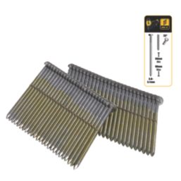 DEWALT Bright Collated Stick Framing Nails 2.8mm x 63mm 2200 Pack