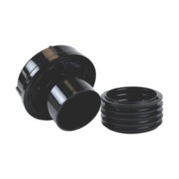 FloPlast  Push-Fit Air Admittance Valve Black 110/82mm
