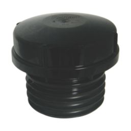 FloPlast  Push-Fit Air Admittance Valve Black 110/82mm