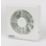 Manrose MG150BS 150mm (6") Axial Kitchen Extractor Fan  White 220-240V