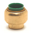 Tectite Classic T61 Brass Push-Fit Stop End 3/4"