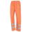 Site Huske Hi-Vis Over Trousers Elasticated Waist Orange 2X Large 28" W 32" L