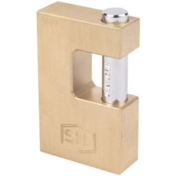 Smith & Locke     Block Rectangular Padlock  60mm