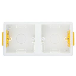 Appleby  1 + 1-Gang Dry Lining  Knockout Box 35mm
