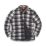 Scruffs Worker  Padded Check Shacket Black / White / Grey X Small 33-35" Chest