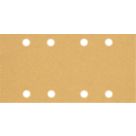 Bosch Expert C470  60 Grit 8-Hole Punched Multi-Material Sanding Sheets 93mm x 186mm 10 Pack