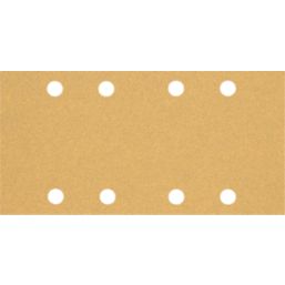 Bosch Expert C470  60 Grit 8-Hole Punched Multi-Material Sanding Sheets 93mm x 186mm 10 Pack