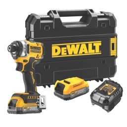 DEWALT DCF860E2T-GB 18V 2 x 1.7Ah Li-Ion XR Brushless Cordless Impact Driver