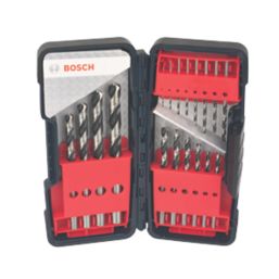 Bosch PointTeQ Straight Shank Metal Drill Bit Set 18 Pieces