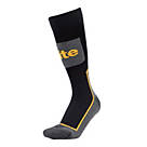 Site Toppan Work Socks Black Size 3-7 3 Pack