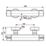 Ideal Standard Alu+ Exposed Single Outlet Thermostatic Rose Bar Mixer Shower Valve