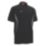 Scruffs Trade Tech Moisture Wicking Work Polo Black Small 38" Chest