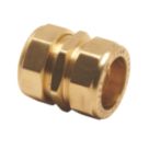 Pegler  Brass Compression Equal Coupler 8mm