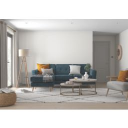 Dulux Walls & Ceilings 5Ltr Pure Brilliant White Matt Emulsion  Paint