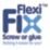Croydex Pendle Flexi-Fix Toilet Roll Holder Chrome