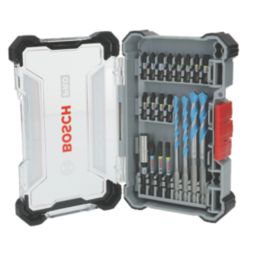 Bosch Pro Multi-Material Multi-Material Drill Bit & Impact Screwdriver Bit Set 20 Pieces