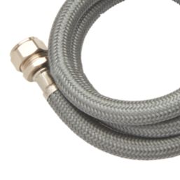 Flomasta Straight Flexible Compression Hose 15mm x 1/2" x 1000mm