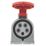 Lewden 32A 3P+N+E 90° Angled Socket 400V