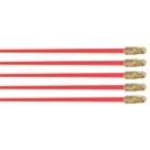 Super Rod CR-RX5 5mm Flexible Red Cable Rods 5m 5 Pieces