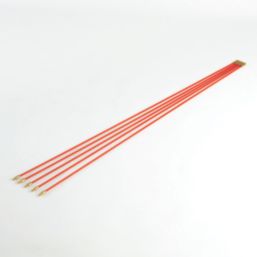 Super Rod CR-RX5 5mm Flexible Red Cable Rods 5m 5 Pieces