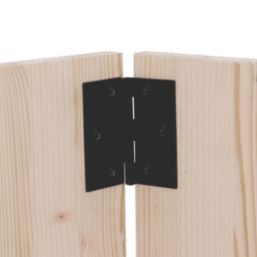 Magnodur Black Butt Hinge 60mm x 60mm 2 Pack