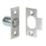 Essentials Bales Cabinet Catches Chrome-Plated 19mm x  10 Pack