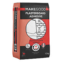 Make Good MGPRPLN029 Plasterboard Adhesive White 10kg