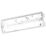 Aurora  Indoor & Outdoor Maintained or Non-Maintained Emergency Rectangular LED Brick Bulkhead White 3W 167lm
