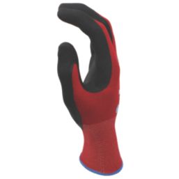 MCR Safety GP1005NA General Handling Gloves Red/Black Medium 1 Pair