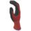 MCR Safety GP1005NA General Handling Gloves Red/Black Medium 1 Pair