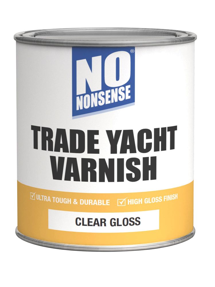No Nonsense 750ml Clear SolventBased Wood Screwfix