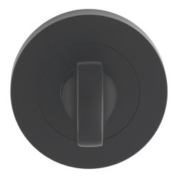 Smith & Locke Matt Black Mortice Latch & Thumbturn Set 76mm Case - 57mm Backset