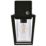 Lutec West Outdoor Lantern Wall Light Black