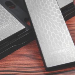 Faithfull Diamond Sharpening Stone Set 200mm