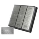 Faithfull Diamond Sharpening Stone Set 200mm