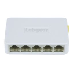 Labgear 50050PI/S 5 Port Gigabit Network Switch White