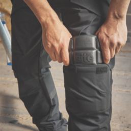 Site Varnik Stretch Work Trousers Black 38" W 32" L