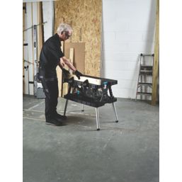 Mac allister foldable folding shop workbench