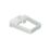 FloPlast  Square Easyfit Pipe Clips White 65mm 10 Pack