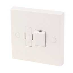 13A Switched Fused Spur  White